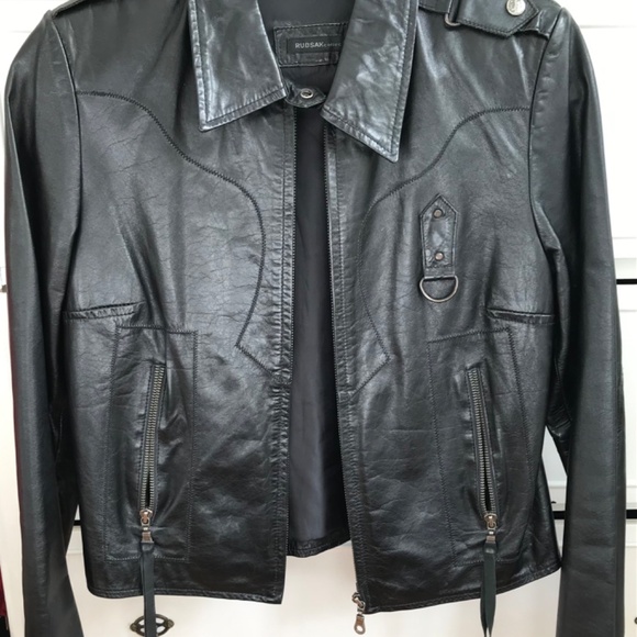 Rudsak leather jacket sz. M - Picture 5 of 10
